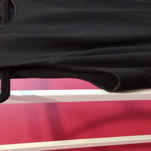 Calvin Klein women's sleeveless dress with faux leather waistband. VGUC. Size 12 - Picture 5 of 8